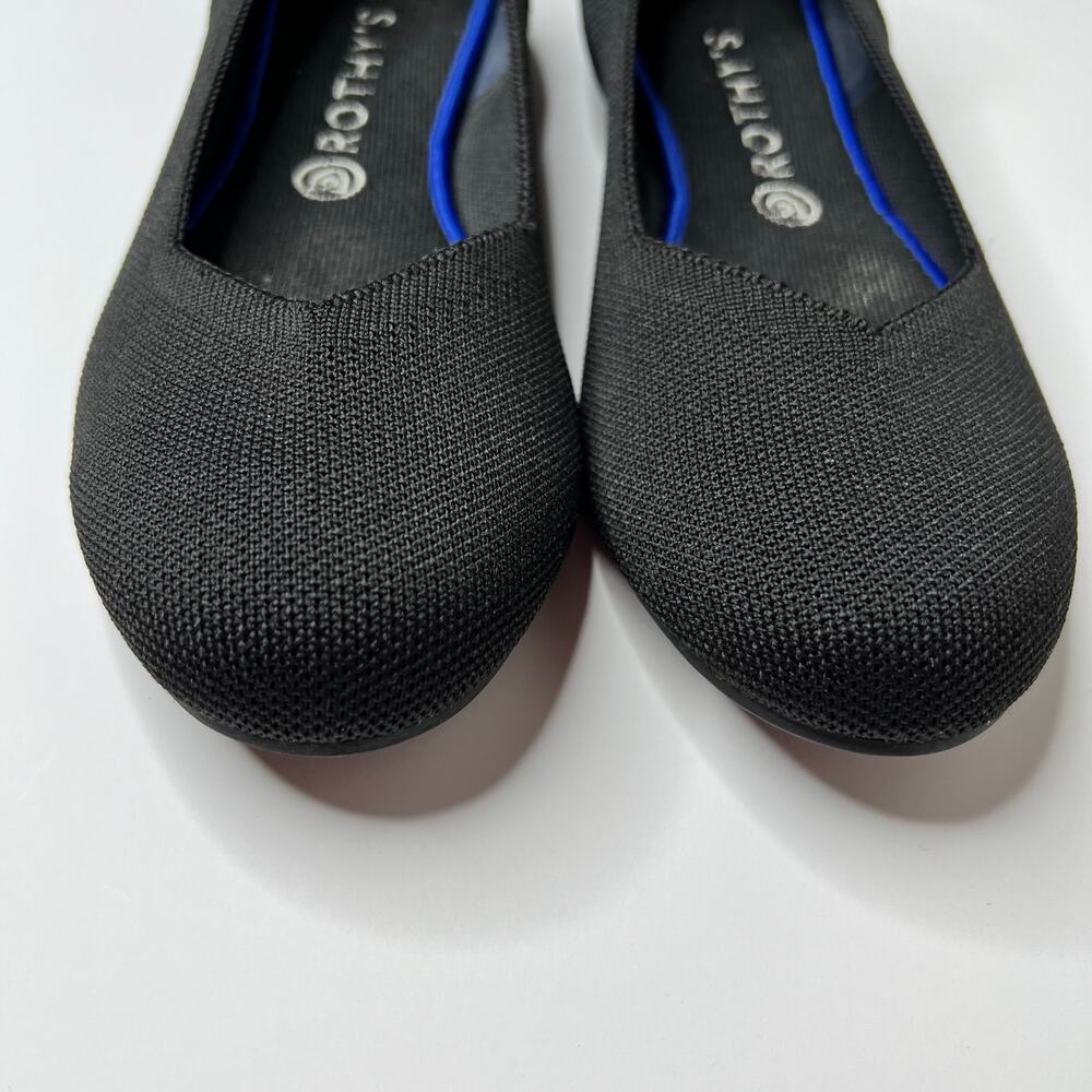 Rothys The Point Solid Pointed Toe Flat Shoes Wom… - image 6
